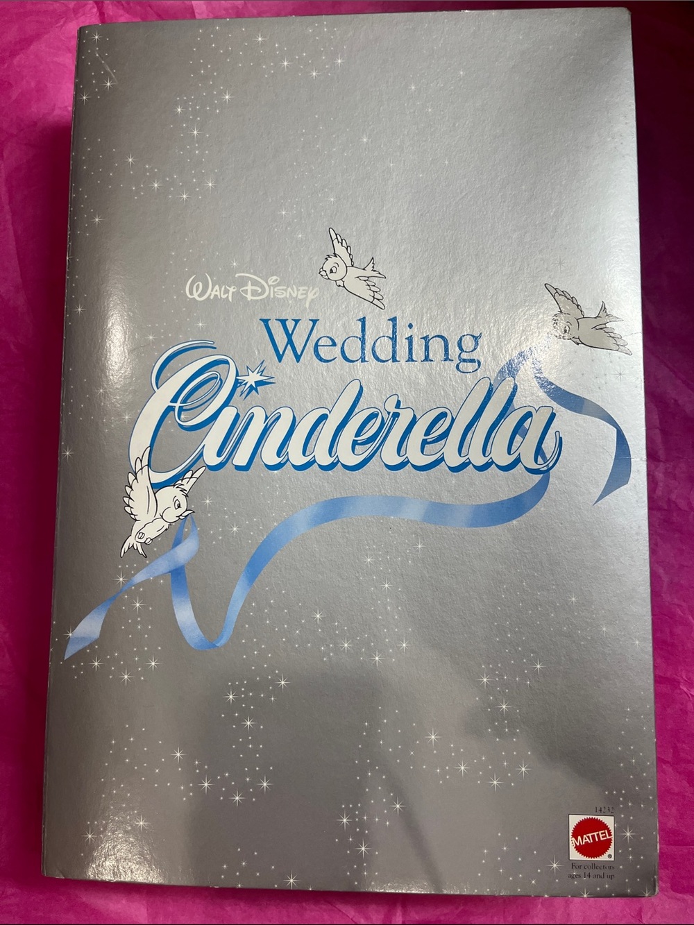 vintage 1995 Mattel Walt Disney Wedding Cinderella 45th Anniversary Barbie NRFB